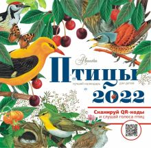 Обложка книги Птицы. Календарь для детей на 2022 год