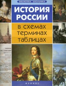 Обложка книги История России в схемах, терминах, таблицах